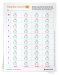 <em>Teddy Bear Counters Picture</em> Graph Worksheets