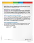 <em>5 Common Phonics Difficulties and Solutions</em> Tip Sheet