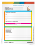 <em>Decodable Text Lesson Plan</em> Template