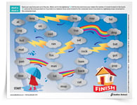 <em>Rainbows & Rainclouds</em> Phonics Game