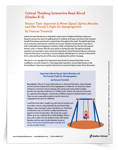 Critical Thinking Interactive Read Aloud of <em>Separate Is Never Equal</em>