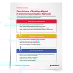 <em>Three Science of Reading–Aligned Instructional Routines</em>