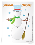 <em>Snowman Story Map</em> Organizer & Interesting Lead Tip Sheet