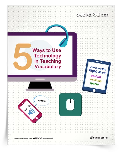 5 Ways to Use Technology In Teaching Vocabulary
