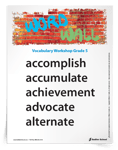 <em>Vocabulary Workshop Word Wall</em>