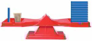 using-a-cup-counters-and-double-pan-balance-scale