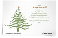 <em>The Hope of the World</em> Prayer Card