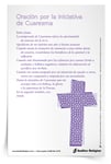 Oración por la iniciativa de Cuaresma</em>
