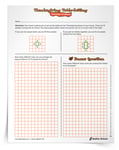 <em>Thanksgiving Table-Setting</em> Perimeter Problems Activity