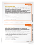 <em>Vocab-categories</em> Vocabulary Game