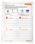 <em>Word for That </em>Vocabulary Activity