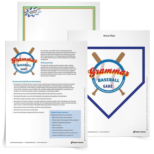 The use of sports in the classroom is a great way to engage young people. Celebrate the Major League Baseball season with these baseball-themed lesson plans, activities, and games. In this article you'll find interactive read aloud lesson templates, a Jackie Robinson revision worksheet, vocabulary and grammar baseball games, and more. Hopefully these baseball lesson plans and resources will be a home run with your students!