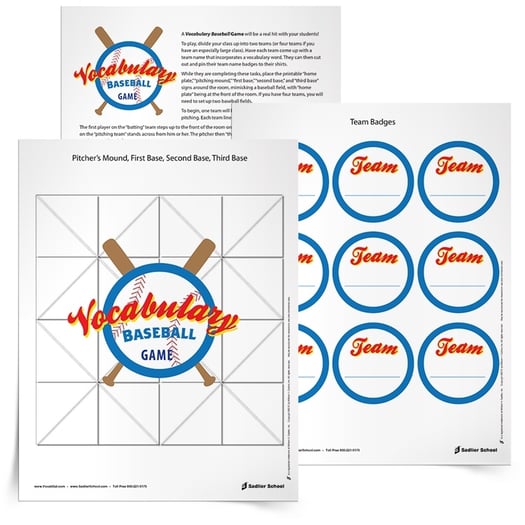 The use of sports in the classroom is a great way to engage young people. Celebrate the Major League Baseball season with these baseball-themed lesson plans, activities, and games. In this article you'll find interactive read aloud lesson templates, a Jackie Robinson revision worksheet, vocabulary and grammar baseball games, and more. Hopefully these baseball lesson plans and resources will be a home run with your students!