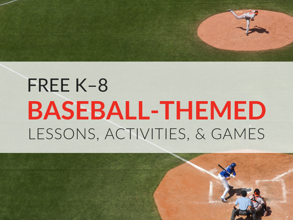 The use of sports in the classroom is a great way to engage young people. Celebrate the Major League Baseball season with these baseball-themed lesson plans, activities, and games. In this article you'll find interactive read aloud lesson templates, a Jackie Robinson revision worksheet, vocabulary and grammar baseball games, and more. Hopefully these baseball lesson plans and resources will be a home run with your students!