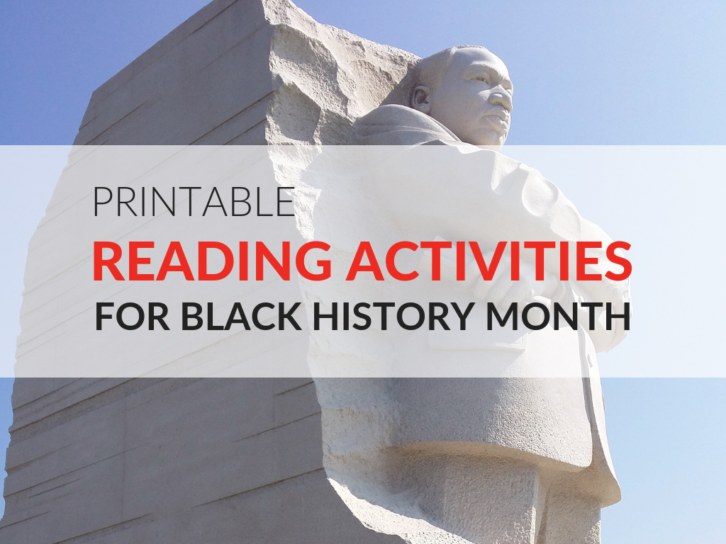 6 Black History Month Printable Activities  