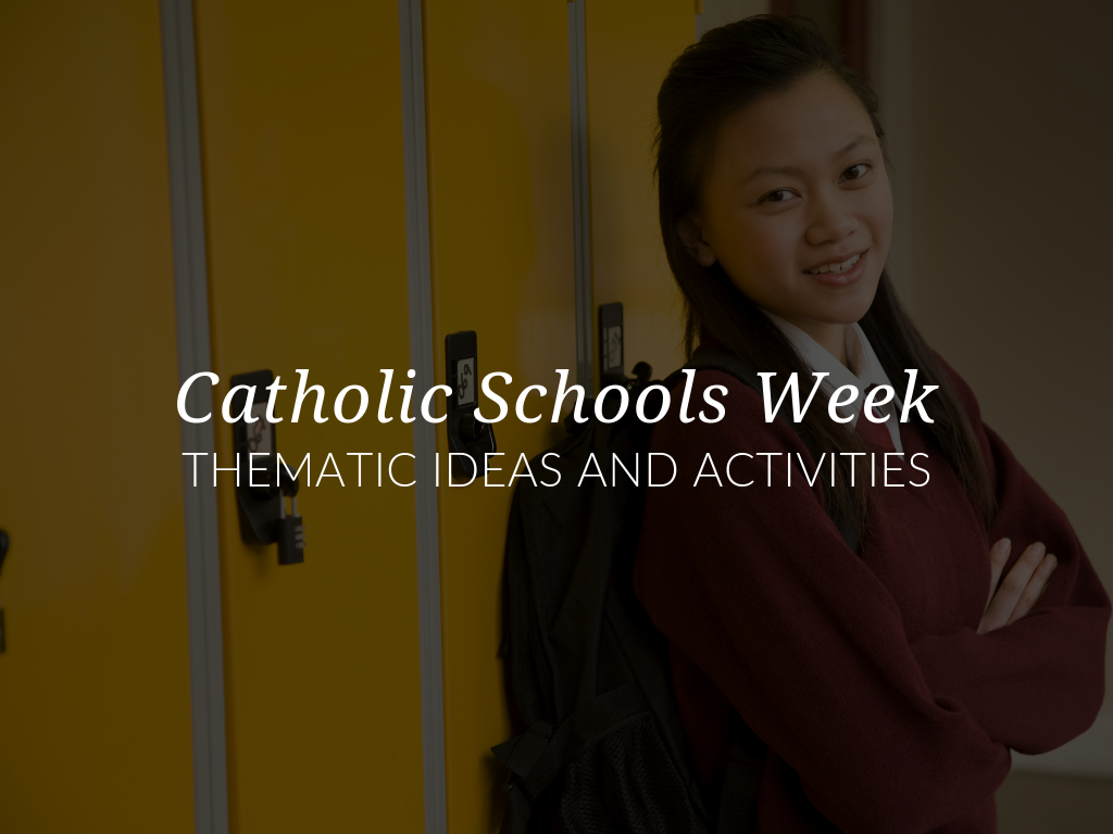 These Catholic Schools Week ideas will be a valuable resource as you prepare to celebrate the rich traditions and the incredible value of Catholic education. We've also compiled thematic Catholic Schools Week activities that can be downloaded for FREE and will enhance your school or parish celebrations! 