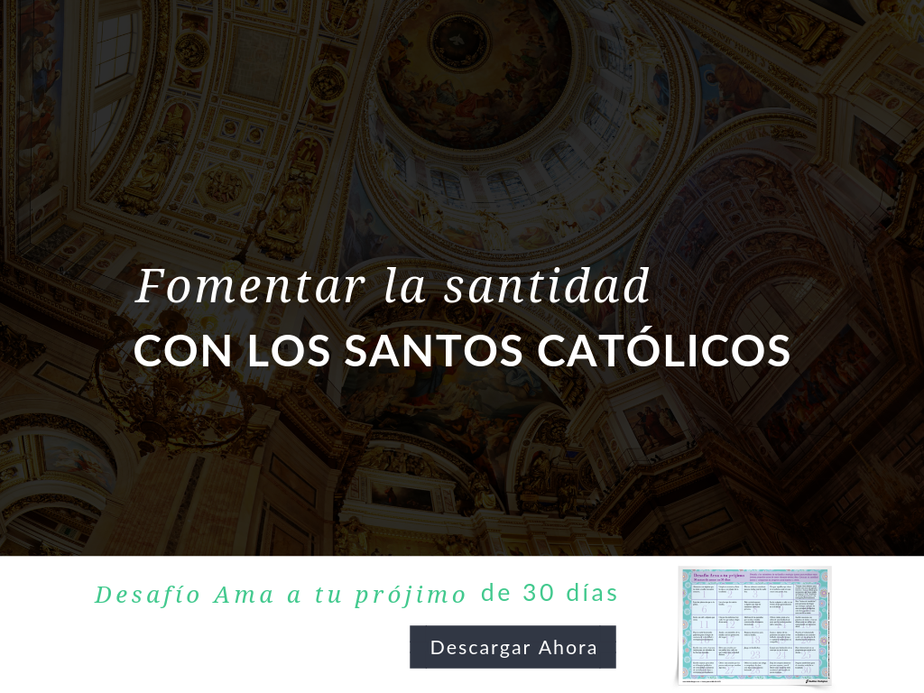 Aprenda a utilizar el Desafío Ama a tu prójimo de 30 días en su programa de educación religiosa para ayudar a los participantes a crecer en santidad como los santos. Descarga disponible en español y en inglés.