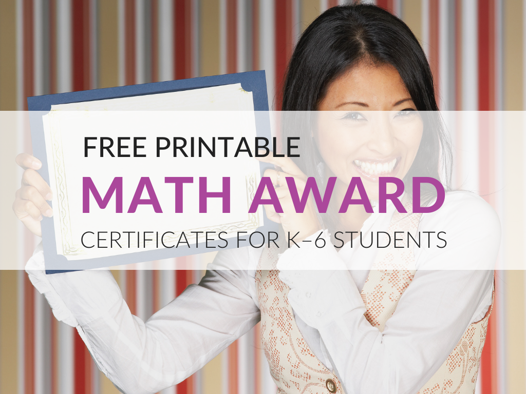 free printable math award certificates for elementary students printable award certificates for elementary students