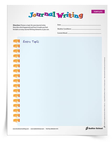 Journal writing is an open-form type of writing that can be taught in the classroom. Journal writing can be informal which makes it popular to countless students, especially those who might not consider themselves writers. Download a template students can use to engage in journal writing!