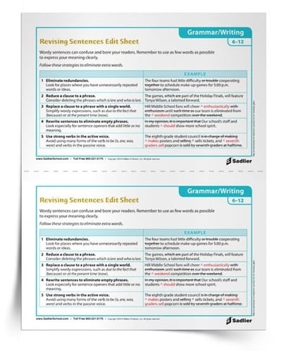 35 Printable Grammar Worksheets That Improve Students Writing At Home