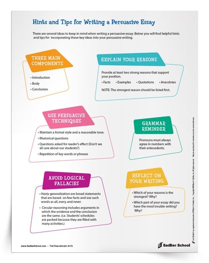 persuasive statements