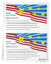 Use simple back-to-school writing prompts to assess writing skills and learn important information about each student in your room!