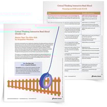 Interactive Read Aloud Templates- The Other Side