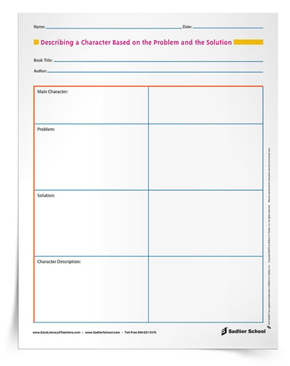 With the Describe Characters in a Story Graphic Organizers students will practice character description and analysis. 