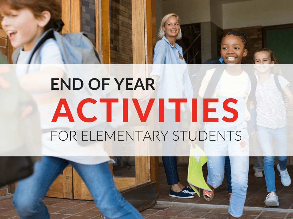End of School Year Worksheets for Elementary Students!