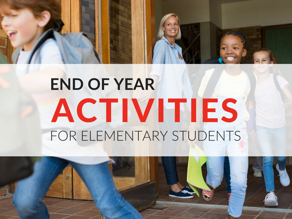 As the school year comes to a close, it is important to honor our students' hard work and accomplishments. Here are a few of the end of year activities for elementary students I use in May and June.