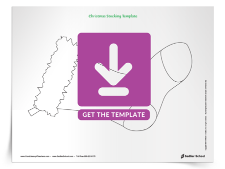 To finish the St Nicholas Day mini-unit of the "Winter Holidays Around the World" lesson plan, have students create a stocking craft! Download the template. 