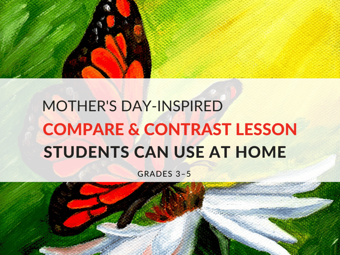 Review reading comprehension strategies with my Mother's Day-inspired compare and contrast lesson. Although this compare and contrast lesson was inspired by Mother's Day, I use the readings and activities to celebrate the mothers and caretakers in our lives.