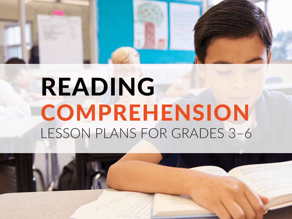 Comprehension Lesson Printable Reading Comprehension Lesson Plans for Grades 3–6
