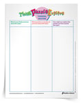 <em>Think–Puzzle–Explore</em> Graphic Organizer