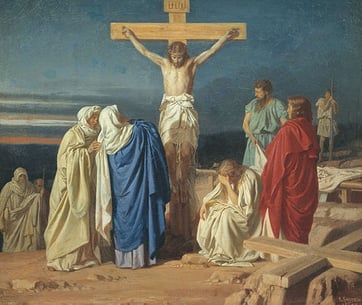 Creemos-MariaMagdalena_Evgraf_Semenovich_Sorokin_-_Crucifixion