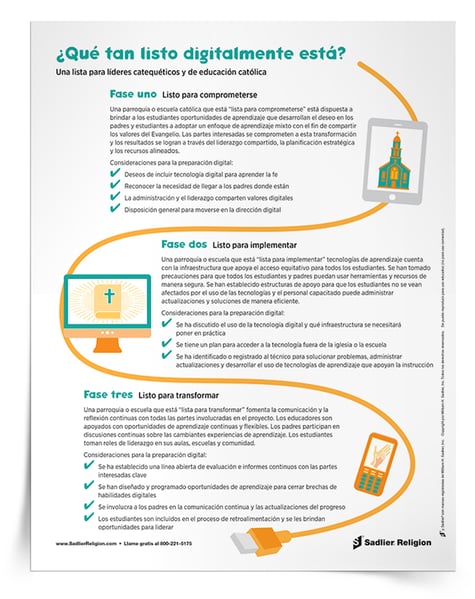 ¡Descargue un recurso gratuito para obtener una lista de verificación sobre cómo determinar su preparación digital!