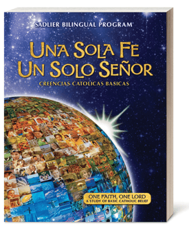 Para estudiantes mayores (que comienzan en el curso 7) y adultos, Una fe, un solo Señor ayuda a desarrollar el conocimiento de las creencias católicas básicas. 