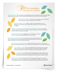 <em>Leading a Retreat for Adults</em> Tip Sheet