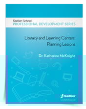 Download Dr. McKnight’s Literacy and Learning Centers: Planning Lessons eBook and start setting up your learning centers right away!