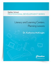 Download Dr. McKnight’s Literacy and Learning Centers: Planning Lessons eBook and start setting up your learning centers right away!