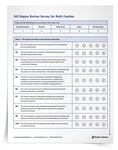 <em>360 Degree Review Survey for Math Coaches</em>