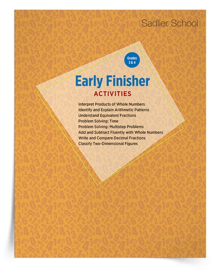 I've compiled an early finisher worksheets Kit for grades 3–4. This kit contains eight early finisher math activities that will engage students in mathematical learning! 