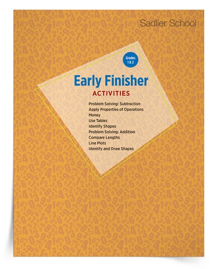 I've compiled an early finisher worksheets Kit for grades 1–2. This kit contains nine early finisher math activities that will engage students in mathematical learning!