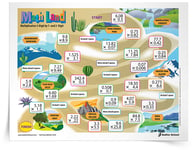 <em>Math Land</em> Fluency Board Game