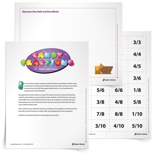 Collaborative Math Activity: Candy Bar Fractions