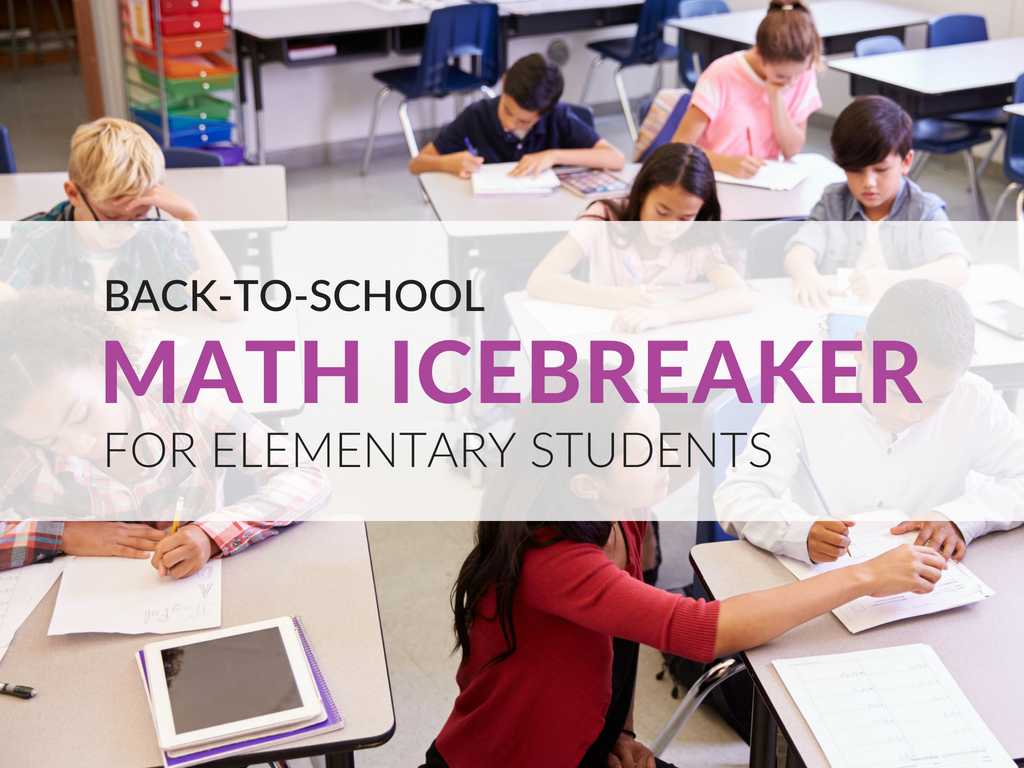 Math Icebreaker for Elementary Students – I’m sharing a math activity that I've used throughout the years as a back-to-school icebreaker to get students out of their seats and interacting with each other. Download A Handshake and a Question Icebreaker Activity now. 