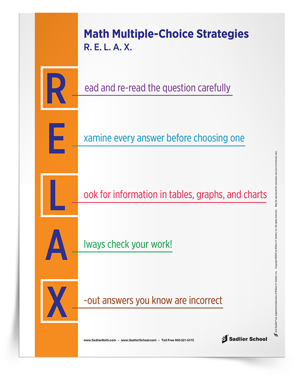 Math Test-Taking Strategies for Elementary Students