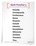 <em>Math Practice 3: Vocabulary to Construct Viable Arguments and Critique the Reasoning of Others</em> Poster