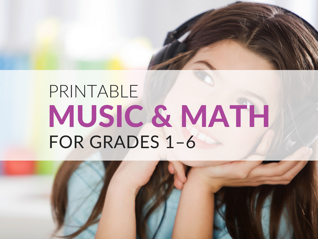 Fun Music And Math Lesson Plan For Grades 1 6