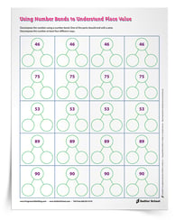 More activities for students who finish early! Download the Using Number Bonds to Understand Place Value activity now. 
